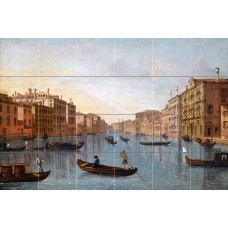 A VIEW OF THE GRAND CANAL Tile Mural Kitchen Bathroom Wall Backsplash 25.5x17   182269305908